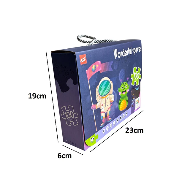 Puzzle Infantil 100 Piezas 50cm x 36cm