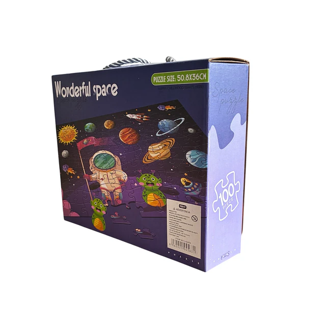 Puzzle Infantil 100 Piezas 50cm x 36cm