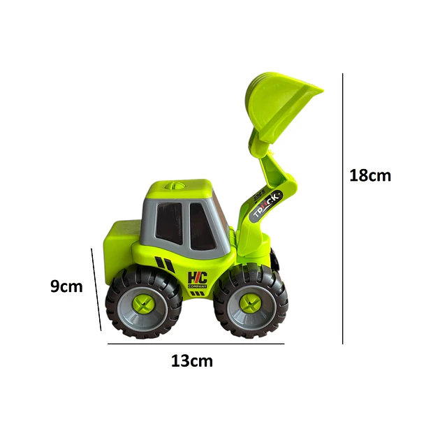 Tractor Excavadora Para Armar 