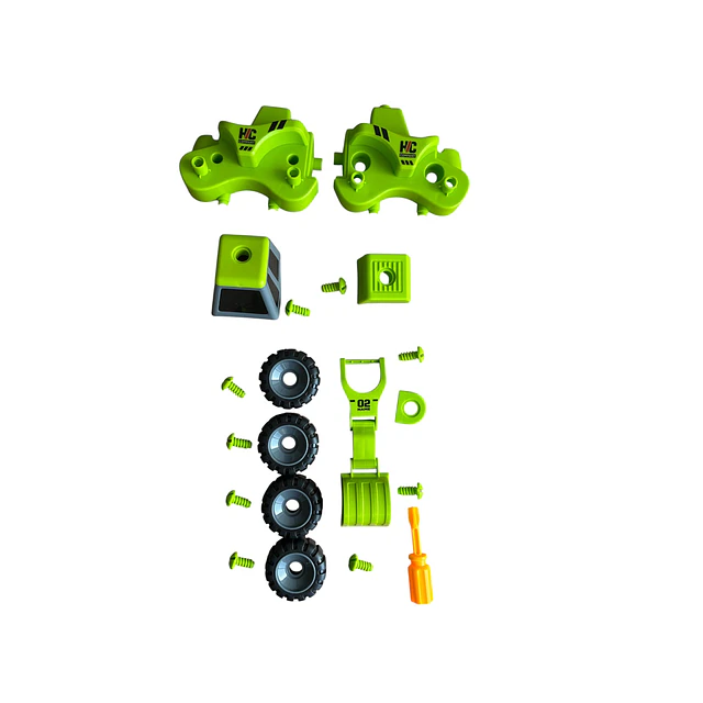 Tractor Excavadora Para Armar 