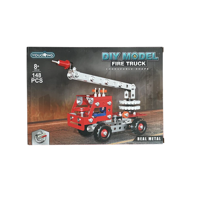 Set Construccion Camion de Bomberos 148 Piezas