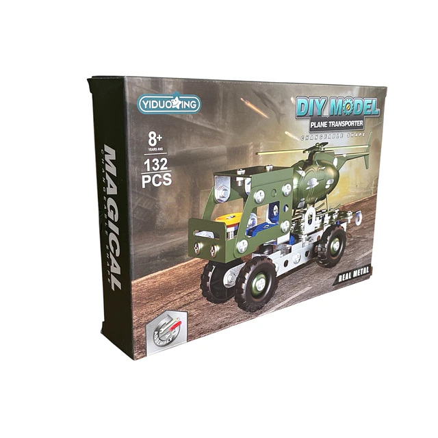Set Construccion Camion de Transporte 132 Piezas