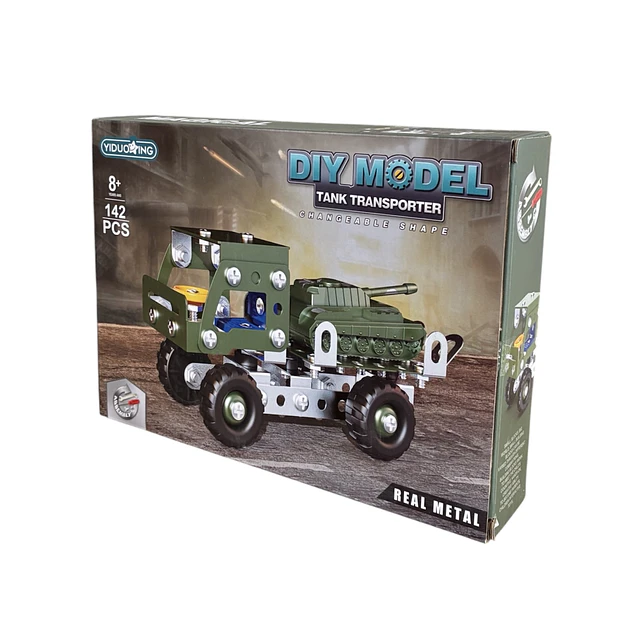 Set Construccion Camion con Tanque 142 Piezas