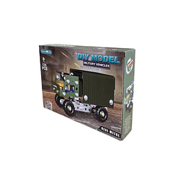 Set Construccion Camion Militar 125 Piezas