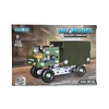 Set Construccion Camion Militar 125 Piezas
