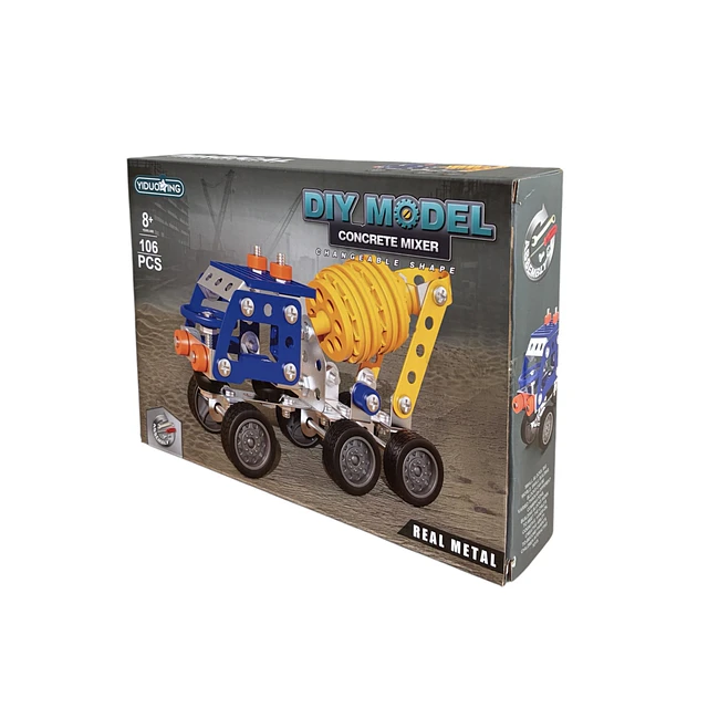 Set Construccion Camion para Mezcla 106 Piezas