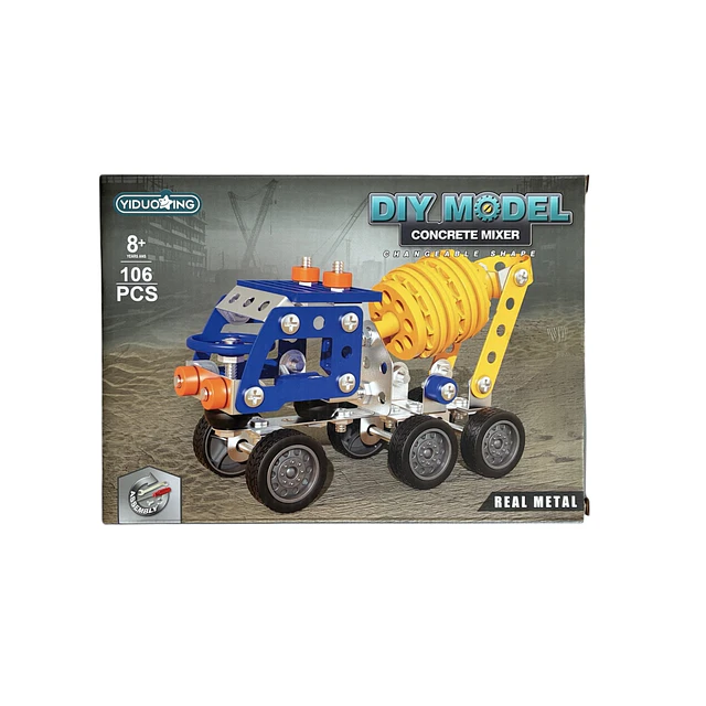 Set Construccion Camion para Mezcla 106 Piezas