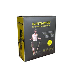Set 5 Bandas de Resistencia 150 Libras