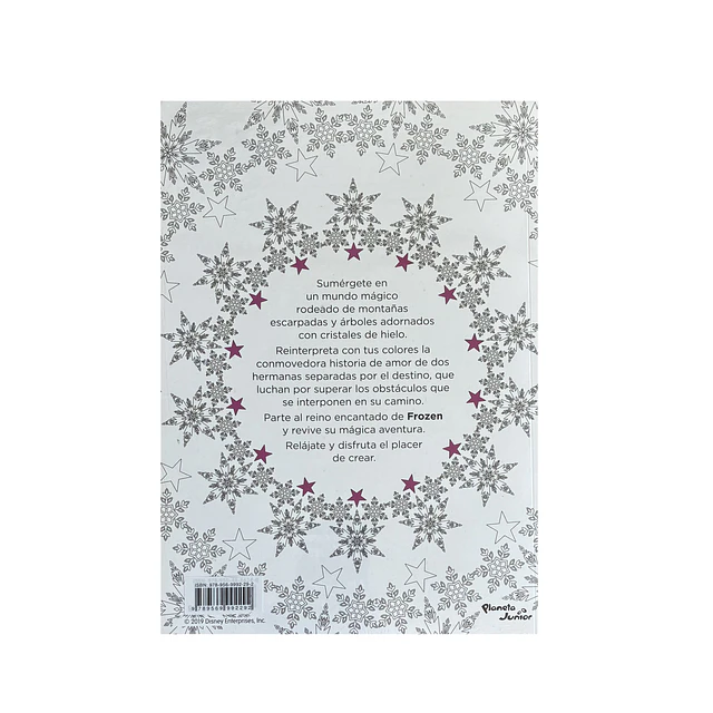 Libro Infantil Frozen Mandalas Arte Color