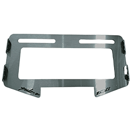 Portaplaca de protección para moto PULSAR NS 180 - Anti vibrante