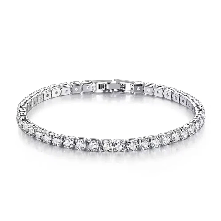 Pulsera Bañada en Plata 925 con Circonita 1