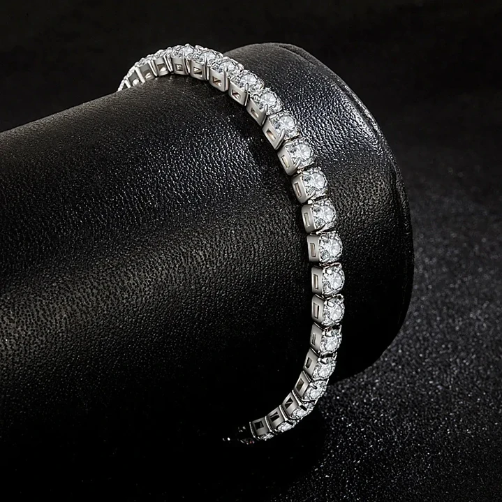 Pulsera Bañada en Plata 925 con Circonita 2