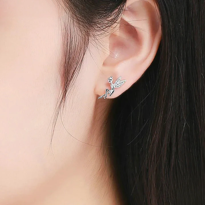 Aros Bailarina en Plata 925 5