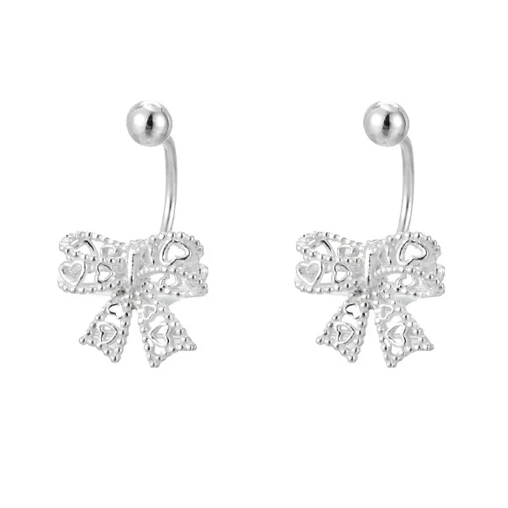 Aros Lazo Colgante en Plata 925  1