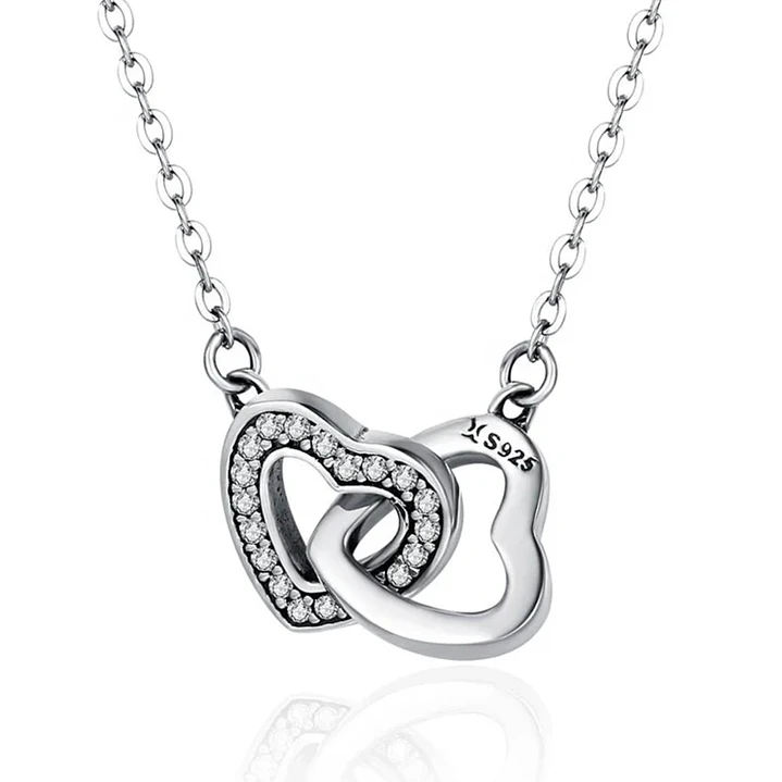 Collar Colgante Corazón en Plata 925  1