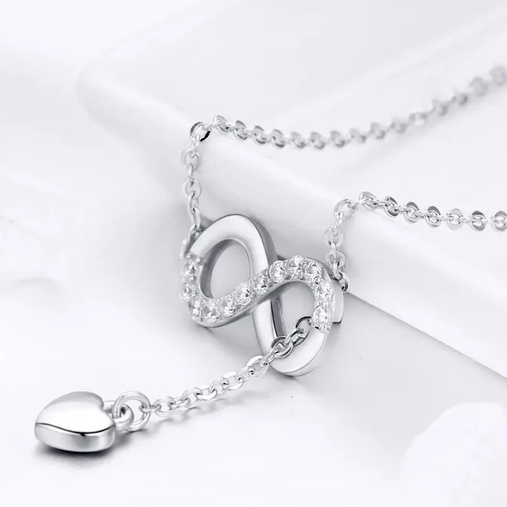 Collar Infinito en Plata 925  2