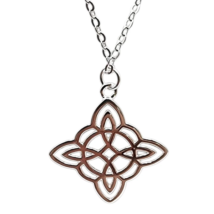 Collar Nudo de Brujas en Plata 925 1