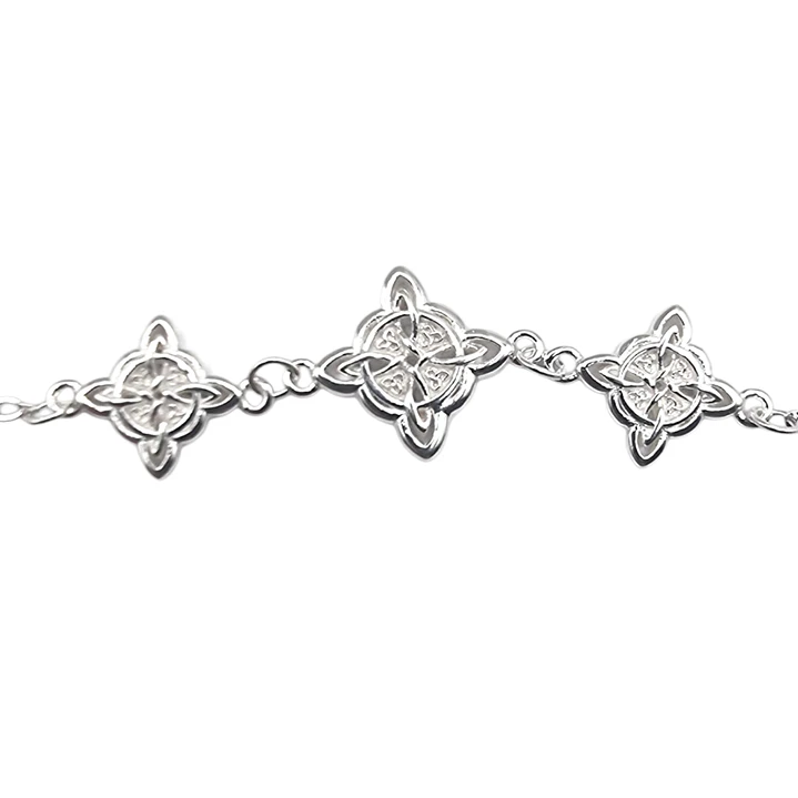 Pulsera en Plata 925 Nudo de Brujas  3