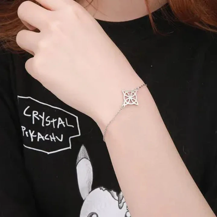 Pulsera Nudo de Brujas en Plata 925  2