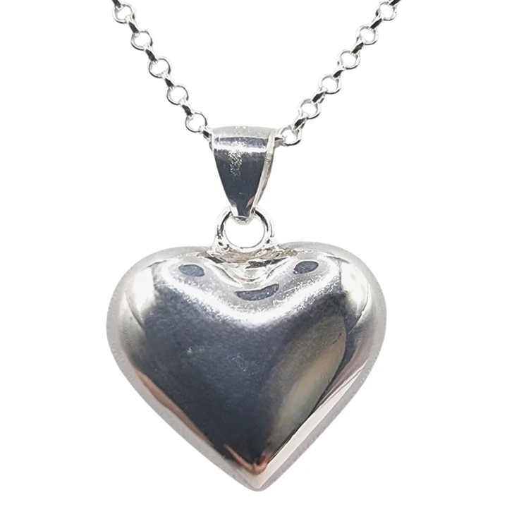 Collar Corazón Elegante en Plata 925  1