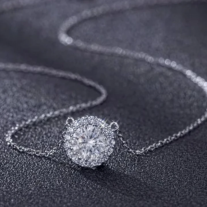 Collar Circón en Plata Ley 925  3