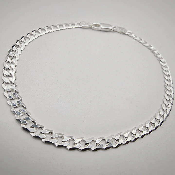 Pulsera Hombre en Plata 925 Estilo Grumet  3