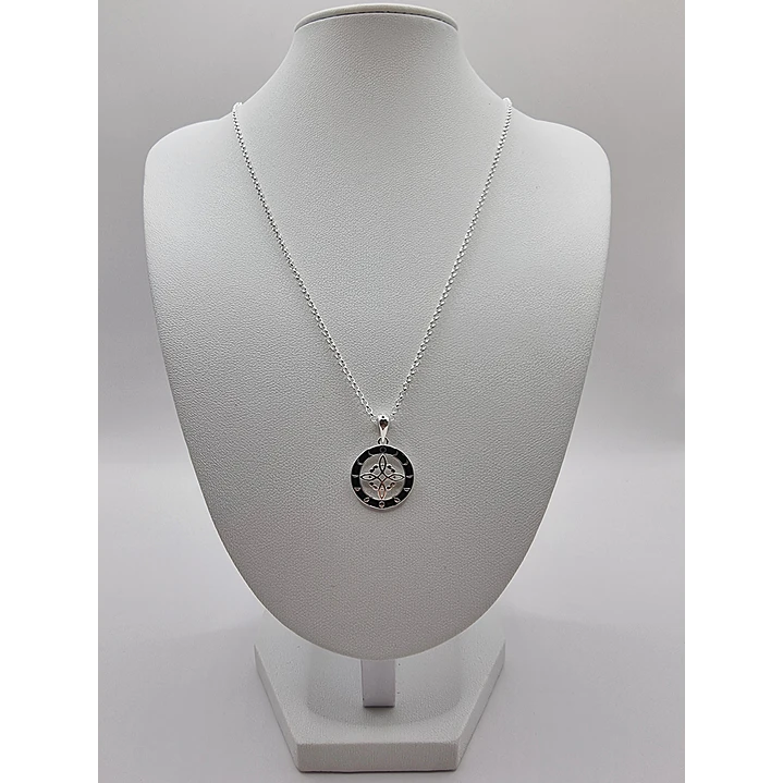 Collar Nudo de Brujas Fases Lunares en Plata 925  3
