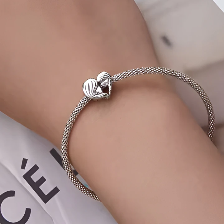 Charm en Plata 925 Madre e Hija 4
