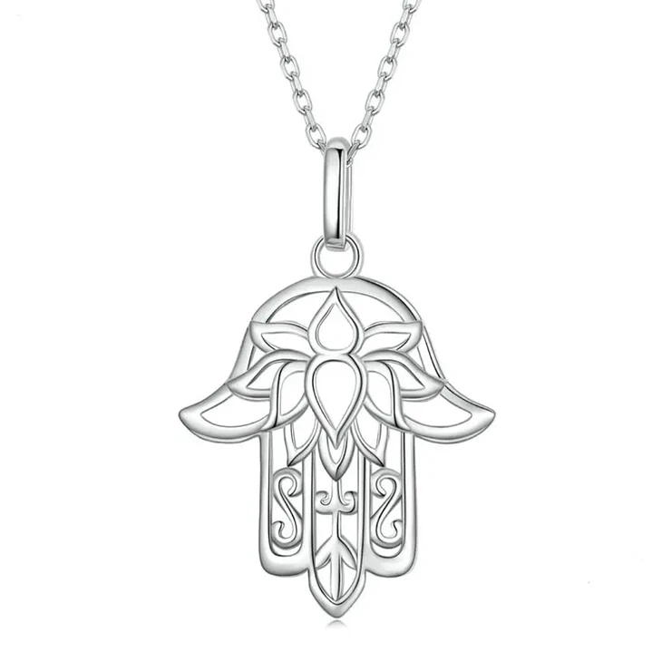 Collar Mano de Fátima Plata 925 1