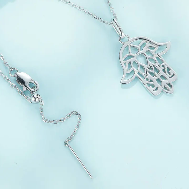 Collar Mano de Fátima Plata 925 3