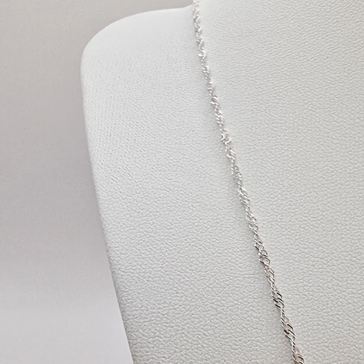 Cadena de Plata 925 Singapur 1.5 mm  2