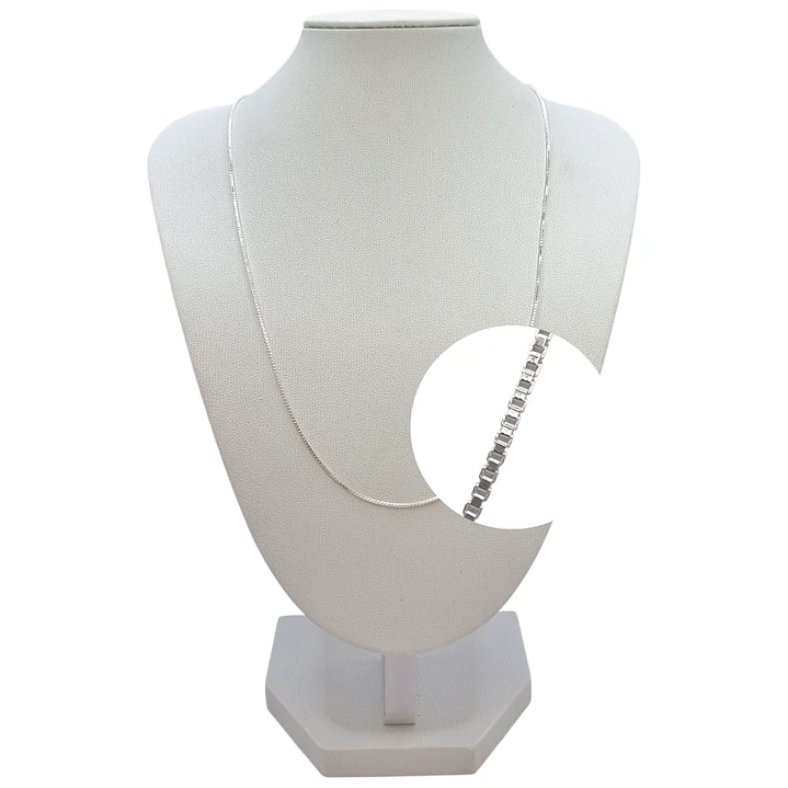 Cadena Veneciana de Plata 925 Minimalista 1 mm  1