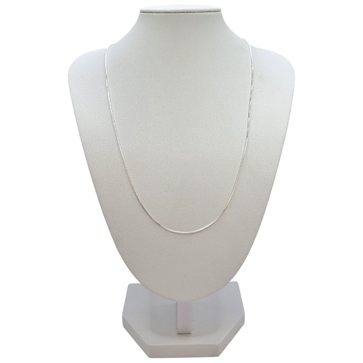 Cadena Veneciana de Plata 925 Minimalista 1 mm  3