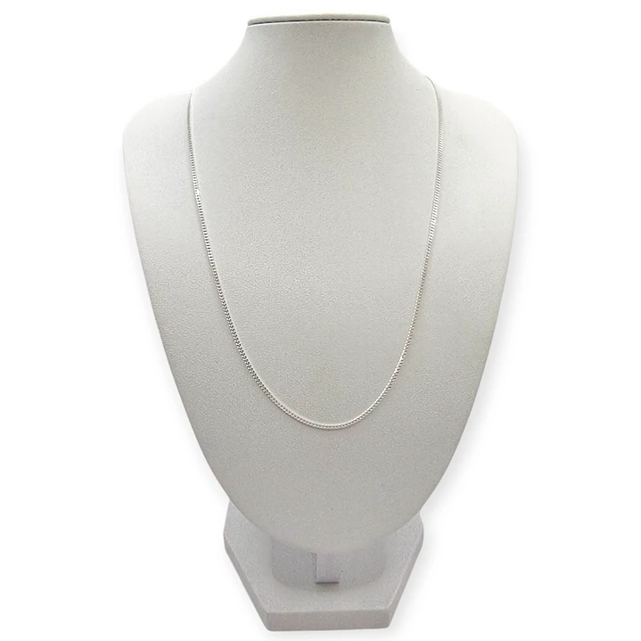 Cadena Grumet  1.3 mm en Plata 925  3