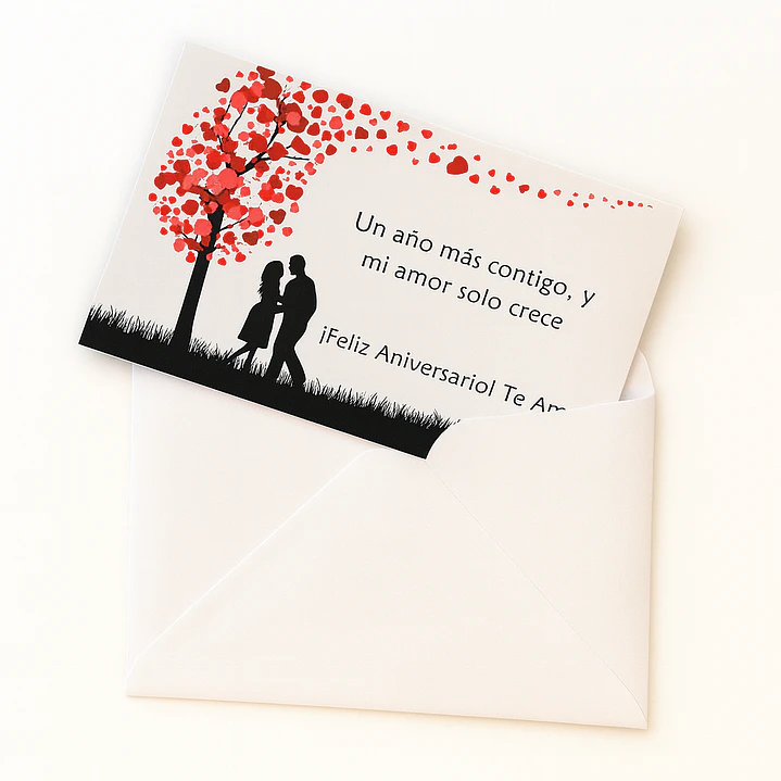 Tarjetas de Regalo Postal Para Toda Ocasión - Cumpleaños Aniversario Pareja Hermana Amigos + Sobre 5