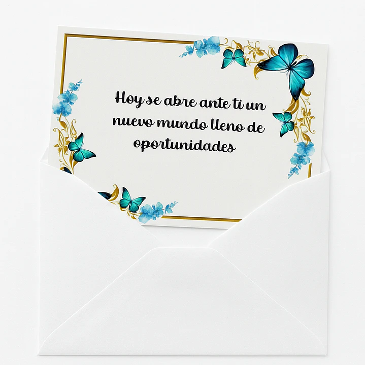 Tarjetas de Regalo Postal Para Toda Ocasión - Cumpleaños Aniversario Pareja Hermana Amigos + Sobre 9