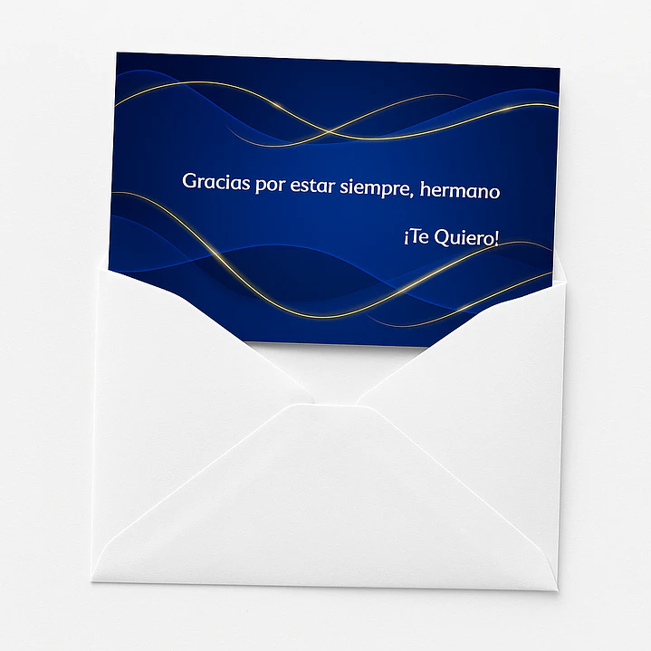 Tarjetas de Regalo Postal Para Toda Ocasión - Cumpleaños Aniversario Pareja Hermana Amigos + Sobre 10