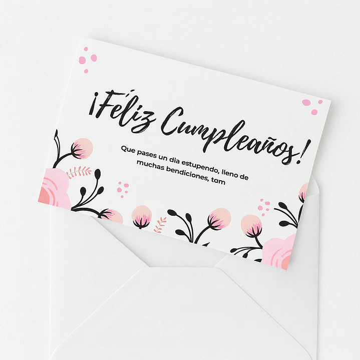 Tarjetas de Regalo Postal Para Toda Ocasión - Cumpleaños Aniversario Pareja Hermana Amigos + Sobre 12