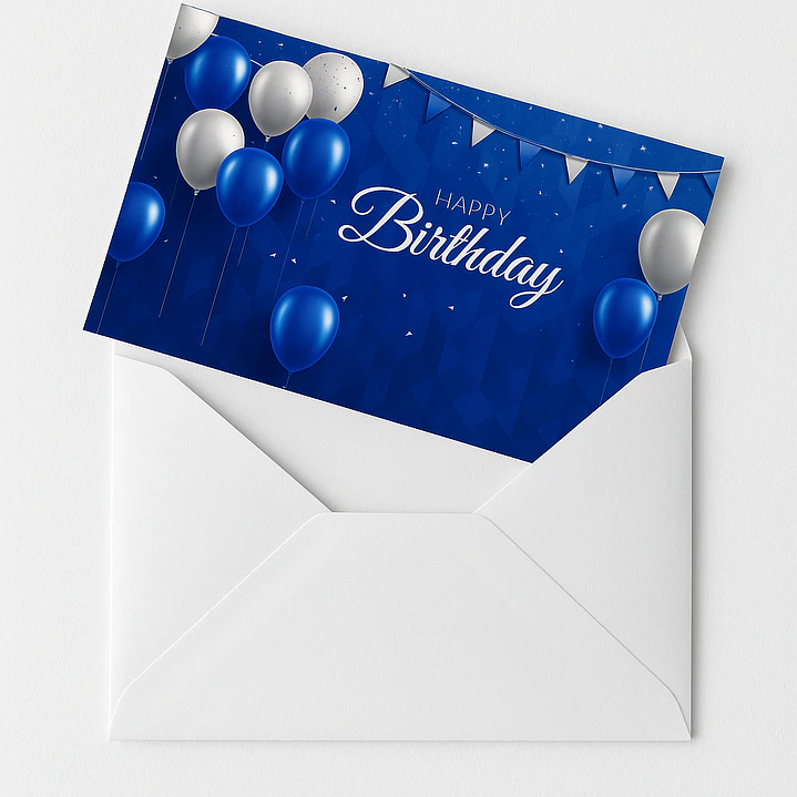 Tarjetas de Regalo Postal Para Toda Ocasión - Cumpleaños Aniversario Pareja Hermana Amigos + Sobre 14