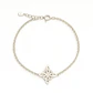 Pulsera Nudo de Bruja Circón en Plata 925 Elegante - Miniatura 1