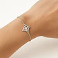 Pulsera Nudo de Bruja Circón en Plata 925 Elegante - Miniatura 2