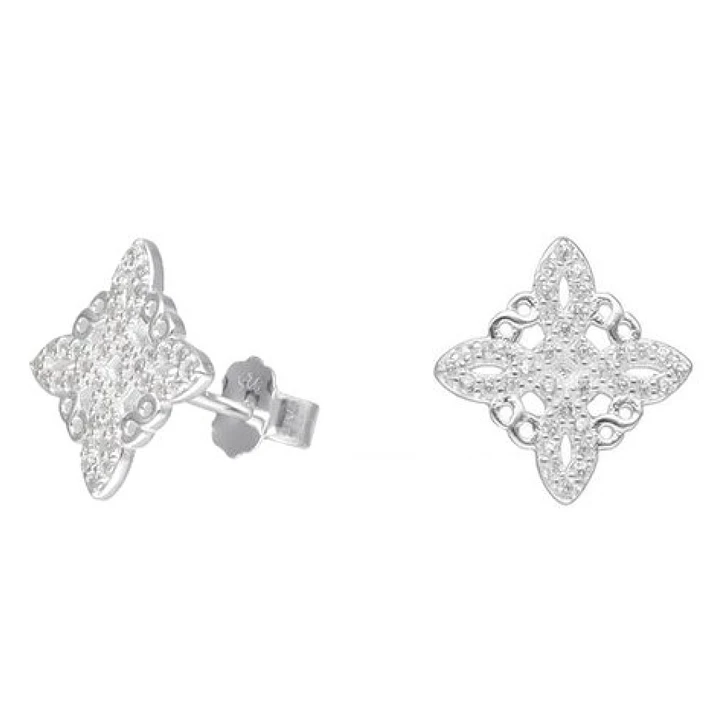 Aros Nudo de Brujas Circones en Plata 925  1
