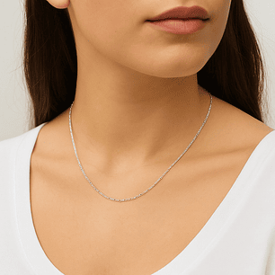 Cadena Cartier 1.1 mm en Plata 925 