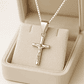 Collar Crucifijo Jesús Cruz en Plata 925  - Miniatura 3