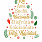 Tarjetas de Regalo Feliz Navidad + Sobre + bolsita regalo - Miniatura 3