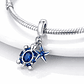 Charm Tortuga Estrella De Mar en Plata 925 - Miniatura 3