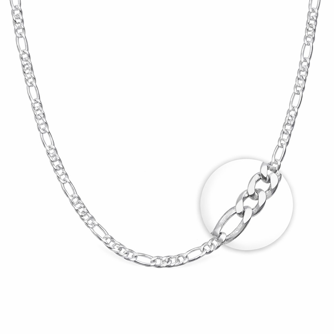 Cadena Cartier 3 mm Hombre en Plata 925  1