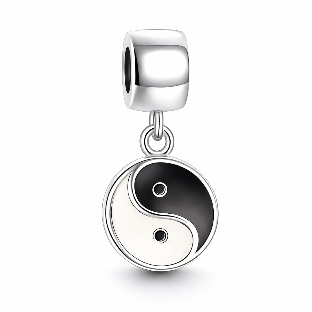 Charm Yin y Yang en Plata 925  1