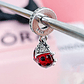 Charm Dije Mariquita Roja en Plata 925  - Miniatura 5