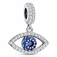 Charm Dije Ojo Turco Circón en Plata 925  - Miniatura 1